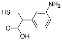 2-(3-aMinophenyl)-3-Mercaptopropanoic acid Struktur