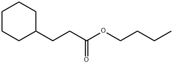 butyl 3-cyclohexylpropanoate Struktur