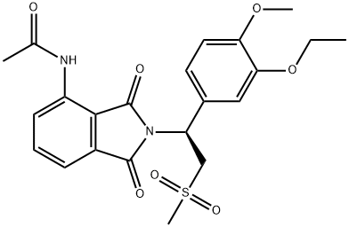 阿普斯特, 608141-41-9, 結(jié)構(gòu)式