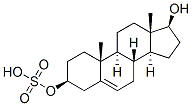 5-androstene-3 beta,17 beta-diol sulfate Struktur