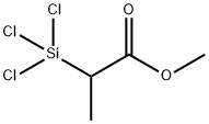 2-(CARBOMETHOXY)ETHYLTRICHLOROSILANE Struktur