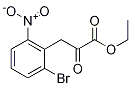 Ethyl 3-(2-BroMo-6-nitrophenyl)-2-oxopropanoate Struktur