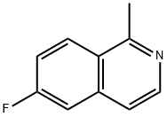 Isoquinoline, 6-fluoro-1-methyl- (9CI) Struktur