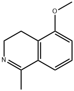 Isoquinoline, 3,4-dihydro-5-methoxy-1-methyl- (9CI) Struktur