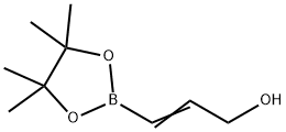 (E)-3-(4,4,5,5-TETRAMETHYL-1,3,2-DIOXABOROLAN-2-YL)-2-PROPEN-1-OL Struktur