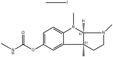 physostigmine methiodide Struktur