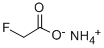 AMMONIUM FLUOROACETATE Struktur