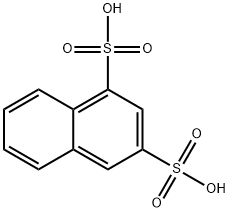 1,3-Naphthalenedisulfonic acid Struktur