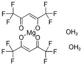 MAGNESIUM HEXAFLUOROACETYLACETONATE DIHYDRATE Struktur