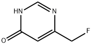 4-Pyrimidinol, 6-(fluoromethyl)- (7CI,8CI) Struktur