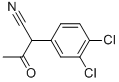 2-(3,4-dichlorophenyl)-3-oxobutanenitrile Struktur