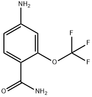 4-AMino-2-(trifluoroMethoxy)benzaMide Struktur