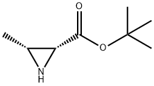 2-Aziridinecarboxylicacid,3-methyl-,1,1-dimethylethylester,(2R,3R)-(9CI) Struktur