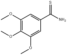 3,4,5-Trimethoxybenzothioamide Struktur