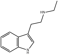 3-[2-(ETHYLAMINO)ETHYL]INDOLE Struktur