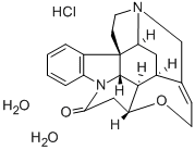 STRYCHNINE HYDROCHLORIDE, DIHYDRATE Struktur