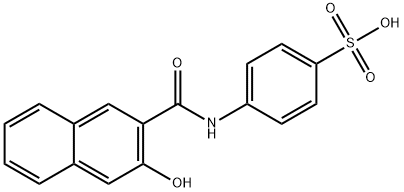 3-羥基-N-(4-磺基苯基)-2-萘酰胺, 61013-96-5, 結(jié)構(gòu)式