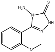 4-amino-5-(2-methoxyphenyl)-2H-1,2,4-triazole-3-thione Struktur