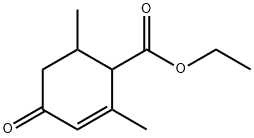 4-Carbethoxy-3,5-diMethyl-2-cyclohexene-1-one Struktur