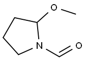 1-FORMYL-2-METHOXYPYRROLIDINE Struktur