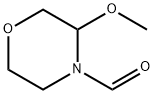 4-FORMYL-3-METHOXYMORPHOLINE Struktur