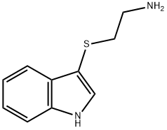 2-(1H-INDOL-3-YLSULFANYL)-ETHYLAMINE Struktur