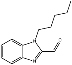 1-PENTYL-1H-BENZIMIDAZOLE-2-CARBALDEHYDE Struktur