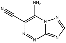 [1,2,4]Triazolo[5,1-c][1,2,4]triazine-3-carbonitrile,  4-amino- Struktur