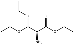 Serine, 3-ethoxy-O-ethyl-, ethyl ester Struktur