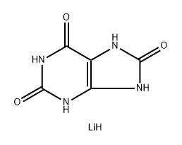 LITHIUM ACID URATE Struktur