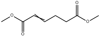 HEX-2-ENEDIOIC ACID DIMETHYL ESTER Struktur