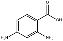 2,4-Diaminobenzoic acid Struktur