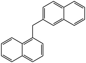 (1-Naphtyl)(2-naphtyl)methane Struktur