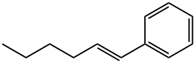 [(E)-1-Hexenyl]benzene Struktur