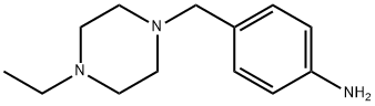 4-(4-ETHYL-PIPERAZIN-1-YLMETHYL)-PHENYLAMINE Struktur