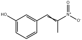 m-(2-nitro-1-propenyl)phenol Struktur