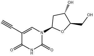 5-ETHYNYL-2'-DEOXYURIDINE Struktur