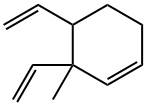 3-Methyl-3,4-divinylcyclohexene Struktur