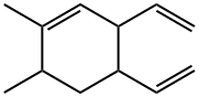 1,6-Dimethyl-3,4-divinyl-1-cyclohexene Struktur