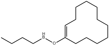 Diethyl(1-cyclododecen-1-yloxy)borane Struktur