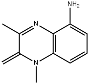 5-Quinoxalinamine,1,2-dihydro-1,3-dimethyl-2-methylene-(9CI) Struktur