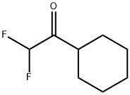 Ethanone, 1-cyclohexyl-2,2-difluoro- (9CI) Struktur