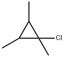 1-Chloro-1,2,3-trimethylcyclopropane Struktur