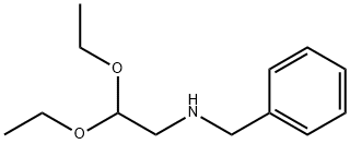 N-BENZYLAMINOACETALDEHYDE DIETHYL ACETAL Struktur