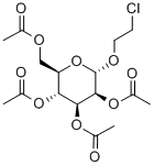 2'-CHLOROETHYL 2,3,4,6-TETRA-O-ACETYL-ALPHA-D-MANNOPYRANOSIDE Struktur