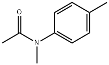 N-methyl-N-(4-methylphenyl)acetamide Struktur