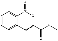 2-Nitrobenzeneacrylic acid methyl ester Struktur