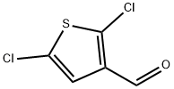 2,5-DICHLOROTHIOPHENE-3-CARBALDEHYDE, 97 Struktur