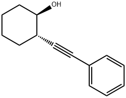 Cyclohexanol,2-(phenylethynyl)-,(1R,2S)-(9CI) Struktur