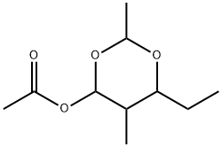 1,3-Dioxan-4-ol,6-ethyl-2,5-dimethyl-,acetate(9CI) Struktur